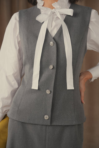 ceremony twofer vest dress