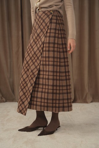 ceremony fringe wrap skirt