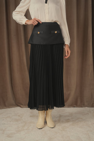ceremony mixed media skirt