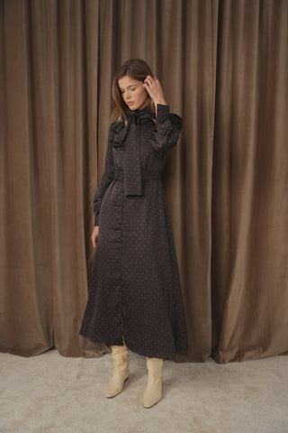 ceremony neck tie dress
