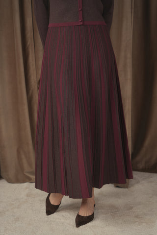 ceremony lurex knit skirt