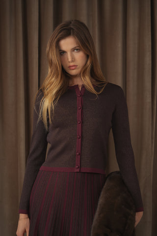 ceremony lurex cardigan