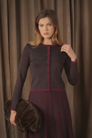 ceremony lurex cardigan