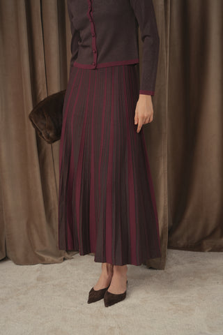 ceremony lurex knit skirt
