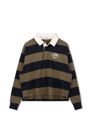 Point Balloon Sleeve Polo