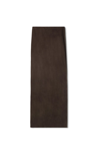 Point Brushed Straight Slip Skirt