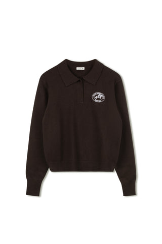 Point Fine Knit Polo