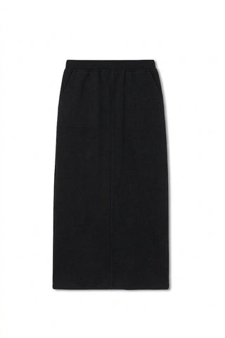 point maxi fleece skirt