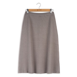 Point cable aline skirt