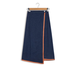 hd leather trim skirt