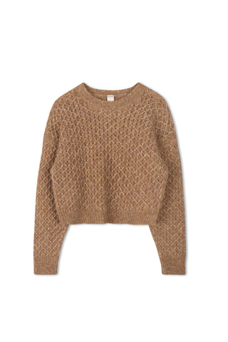 KM Honeycomb Stitch Sweater