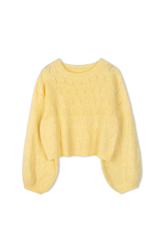 KM Balloon Sleeve Sweater