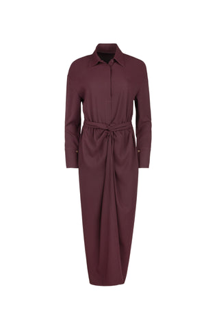 Ceremony Twisted Front Shirtdress