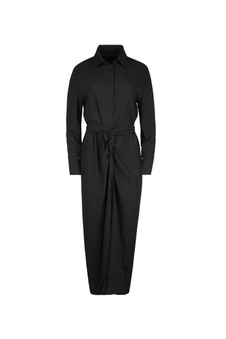 Ceremony Twisted Front Shirtdress