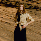 Point Poplin Button Up
