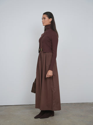 Point 2fer Turtleneck Dress