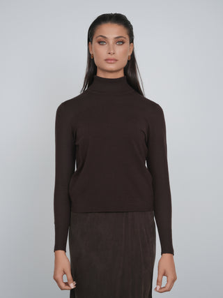Point Turtleneck Sweater