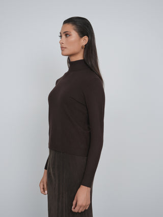 Point Turtleneck Sweater