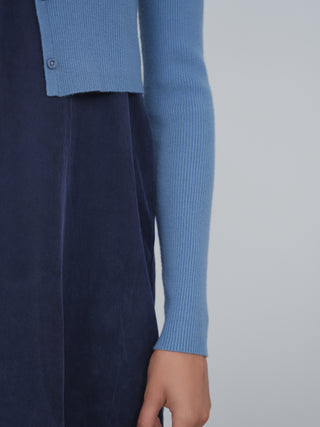 Point Knit Cropped Cardi