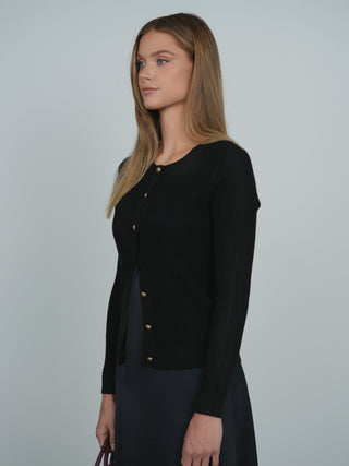 Point Tiny Cable Cardigan