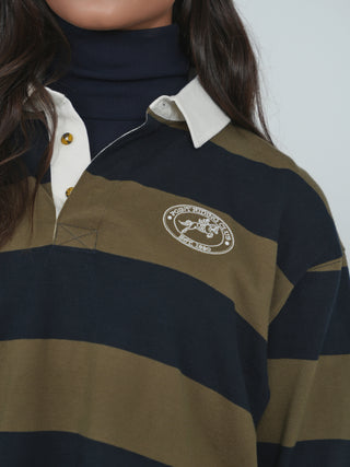 Point Balloon Sleeve Polo