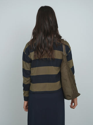 Point Balloon Sleeve Polo