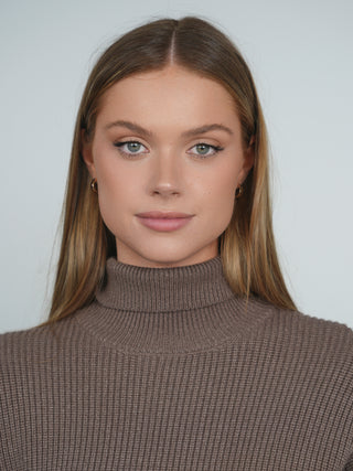 Point Chunky Dolman Sweater