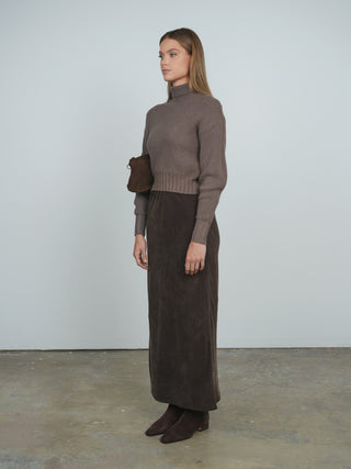 Point Chunky Dolman Sweater