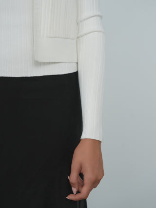 Point Luxe Tie Cardi