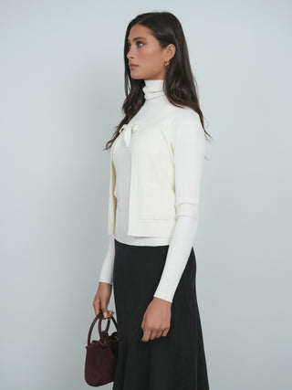 Point Luxe Tie Cardi