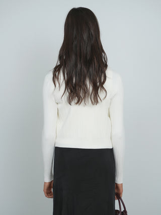 Point Luxe Tie Cardi