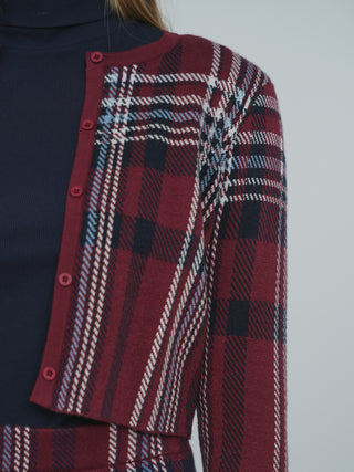 Point Classic Jacquard Cardi