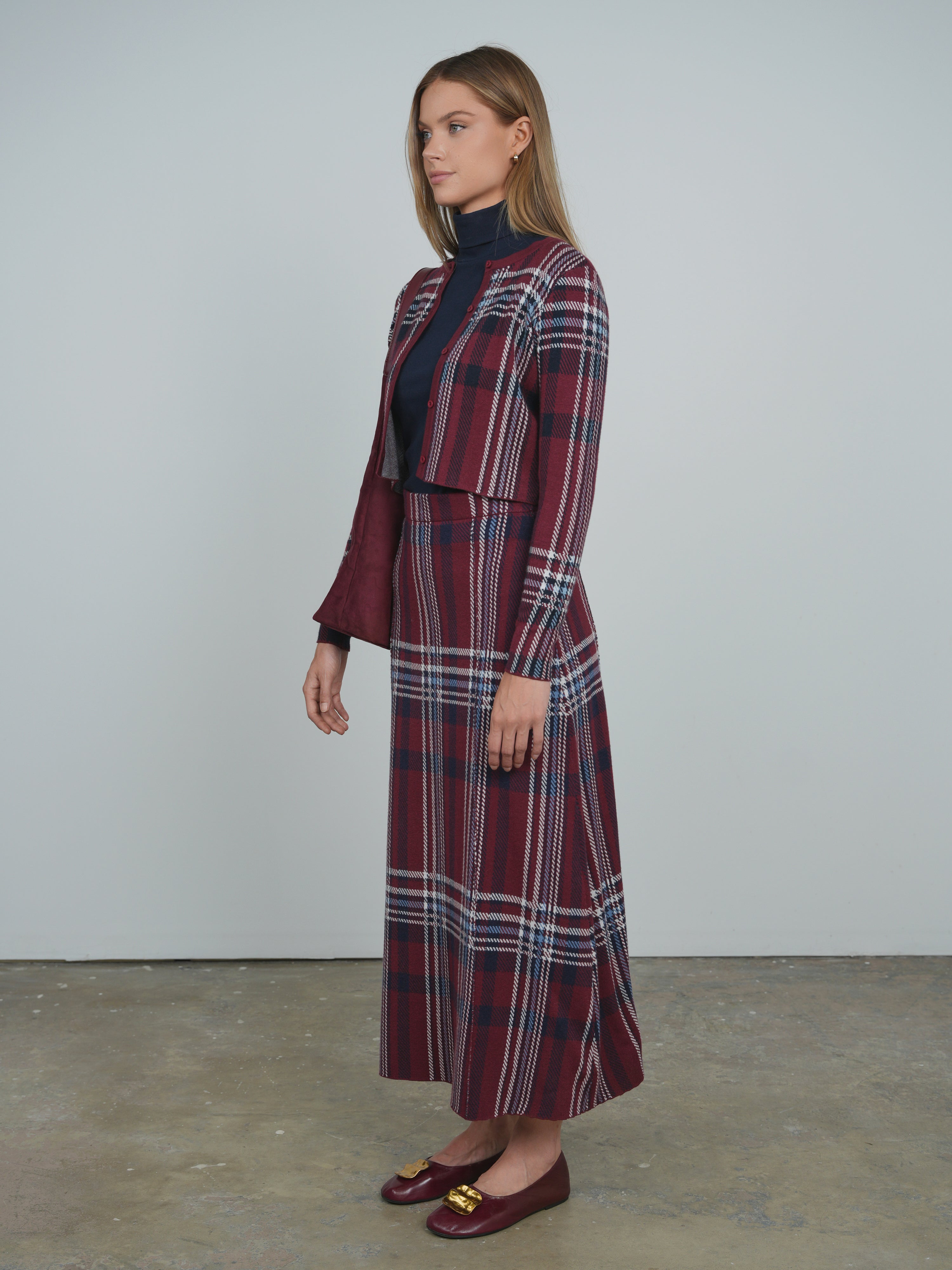 Point A-line Panel Skirt The Gallery Collection Point A-line Panel Skirt The Gallery Collection