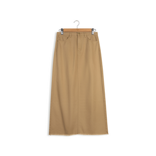 hd classic denim maxi skirt