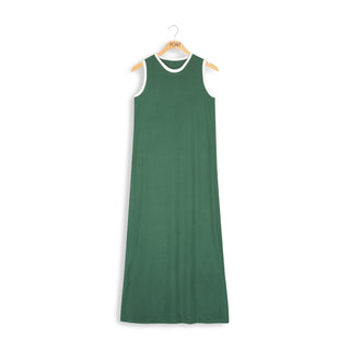 point tennis ribbed dress