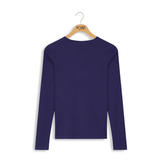 point long sleeve classic crew