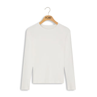 Point long sleeve classic crew