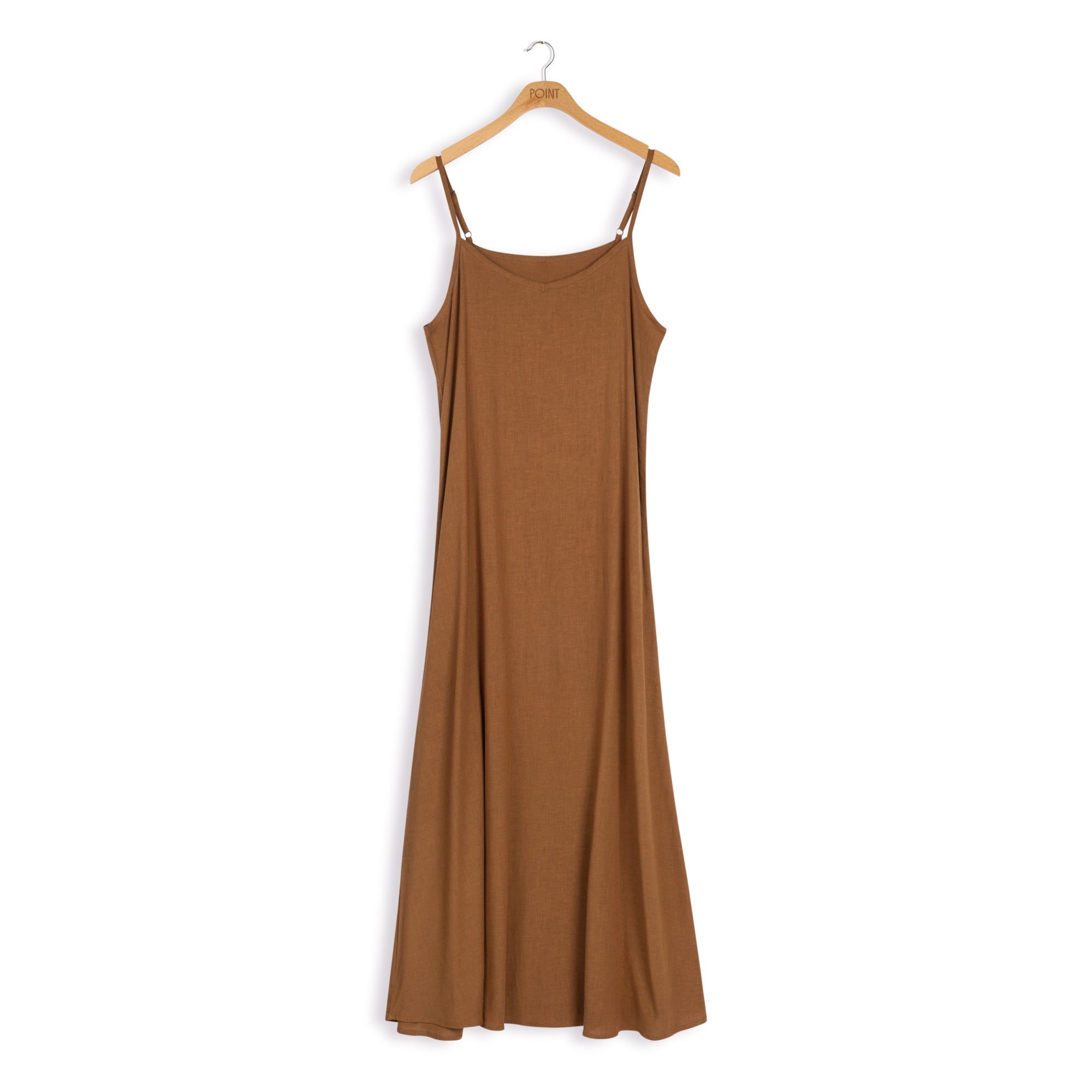 point linen slip dress The Gallery Collection point linen slip dress The Gallery Collection
