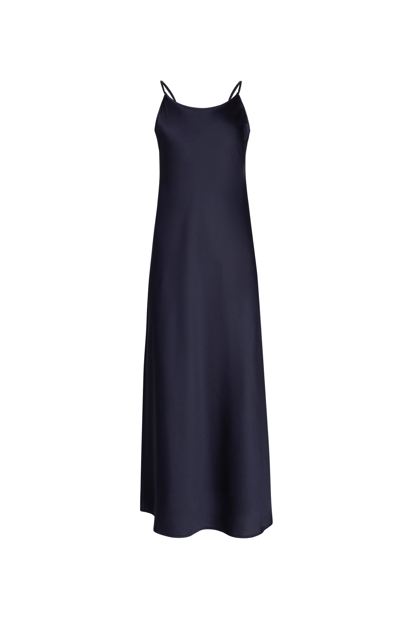 satin dress gallery Jessica Terracotta Satin Faux Wrap Dress