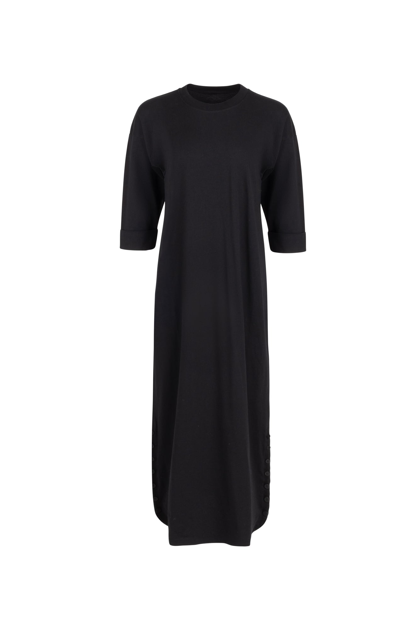 Point 3/4 Sleeve Maxi Dress The Gallery Collection Point 3/4 Sleeve Maxi Dress The Gallery Collection