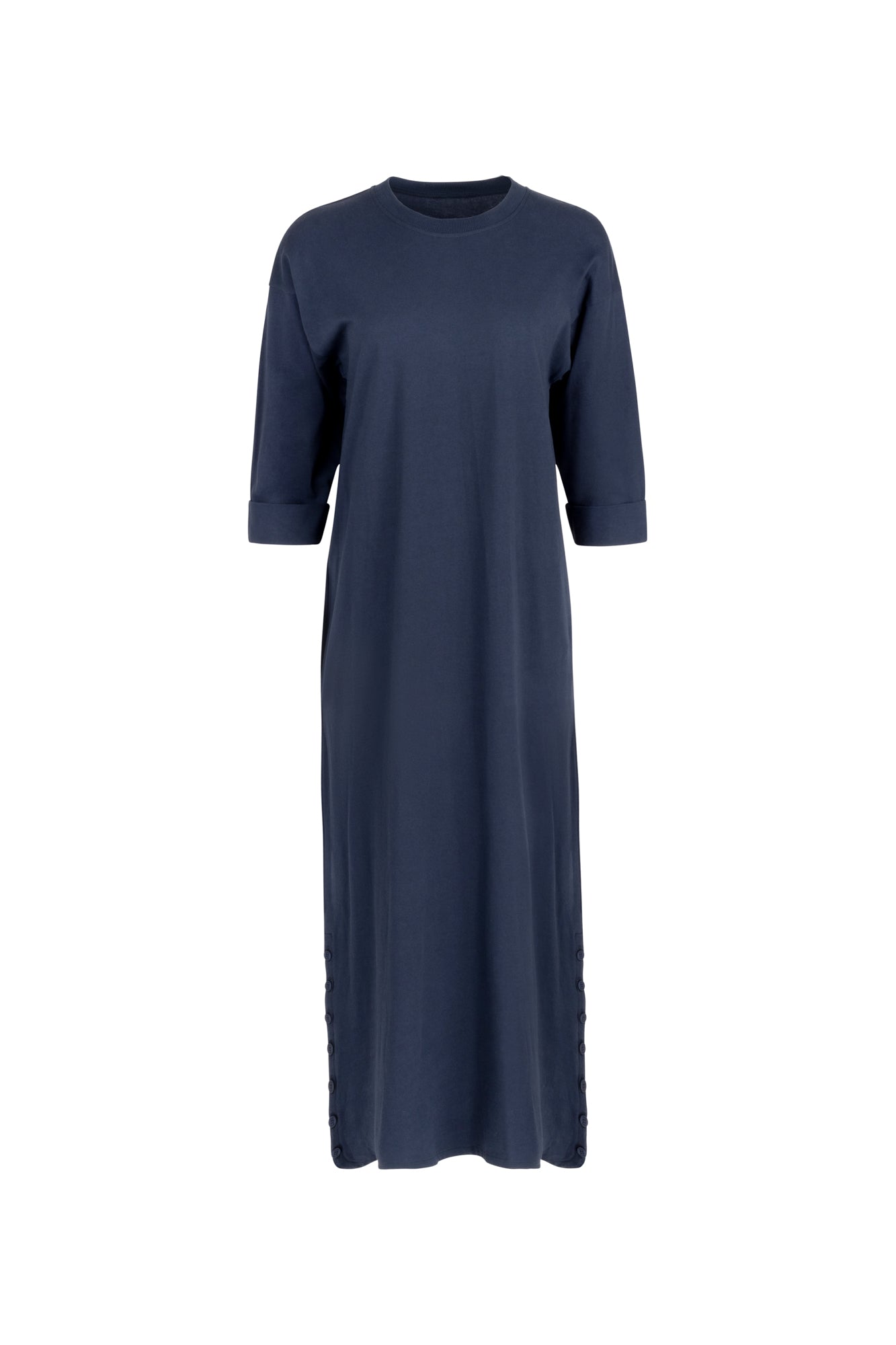 Point 3/4 Sleeve Maxi Dress Point 3/4 Sleeve Maxi Dress