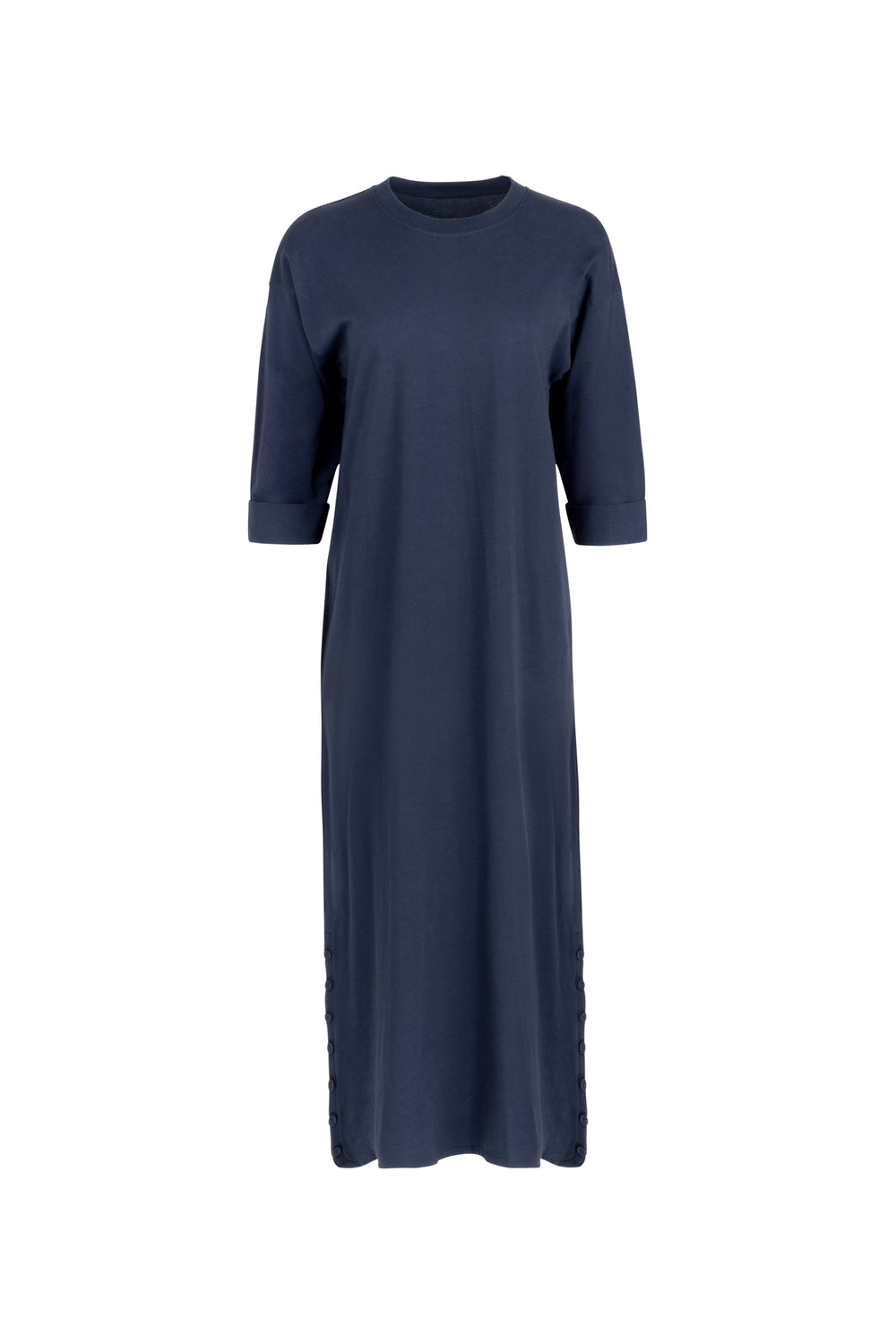 Point 3/4 Sleeve Maxi Dress – The Gallery Collection