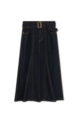 HD Gored Belted Skirt