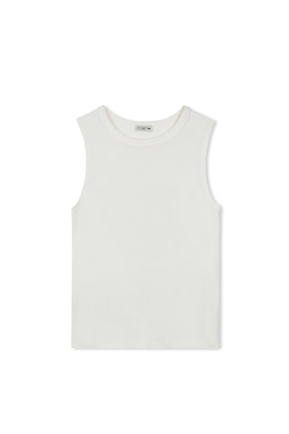 POINT CREW NECK TANK