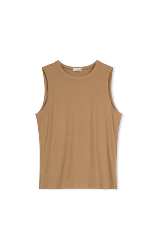 POINT CREW NECK TANK