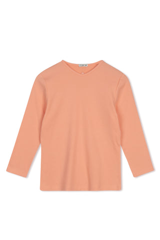 POINT 3/4 SLEEVE V NECK TEE