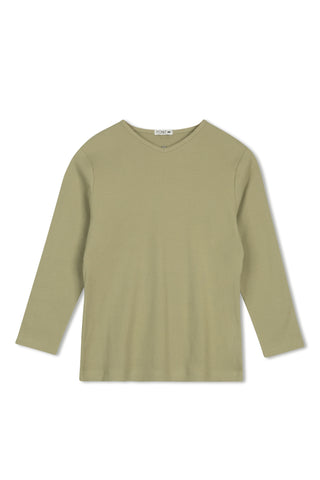 POINT 3/4 SLEEVE V NECK TEE