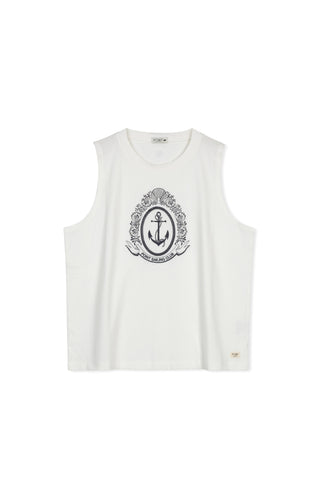 POINT GRAPHIC COTTON TANK