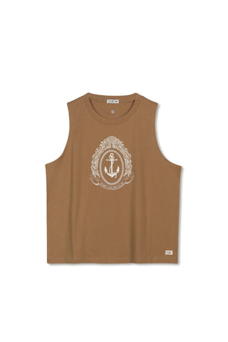 POINT GRAPHIC COTTON TANK