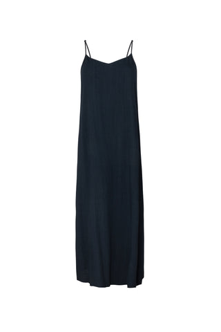 Point Linen Aline Slip Dress